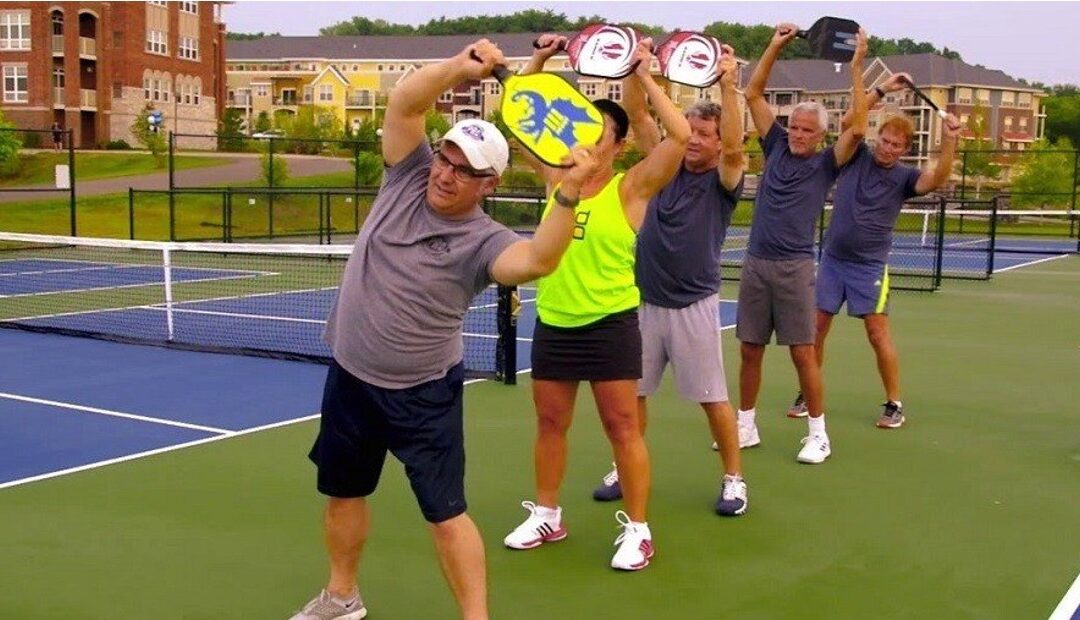 pickleball stretches and warm up exercises