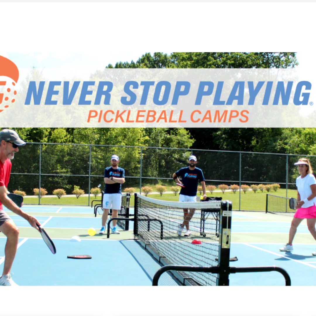Never stop playing pickleball camps