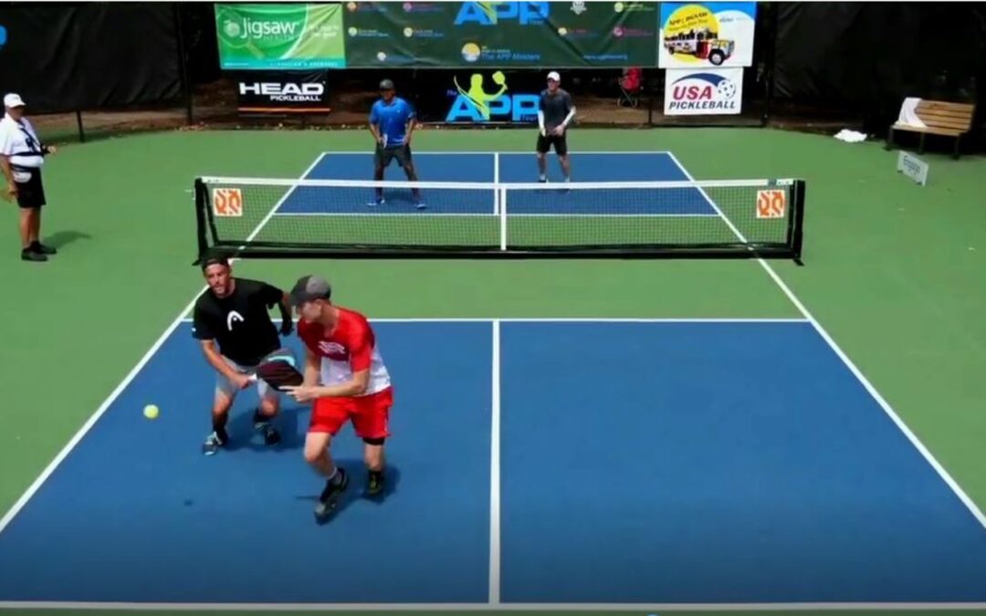 pickleball lob shot