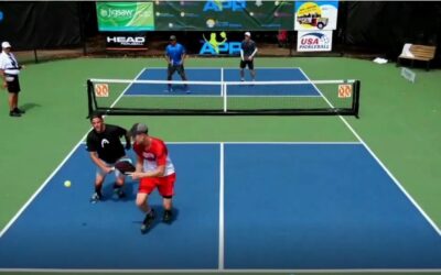 Pickleball Third Shot Lob